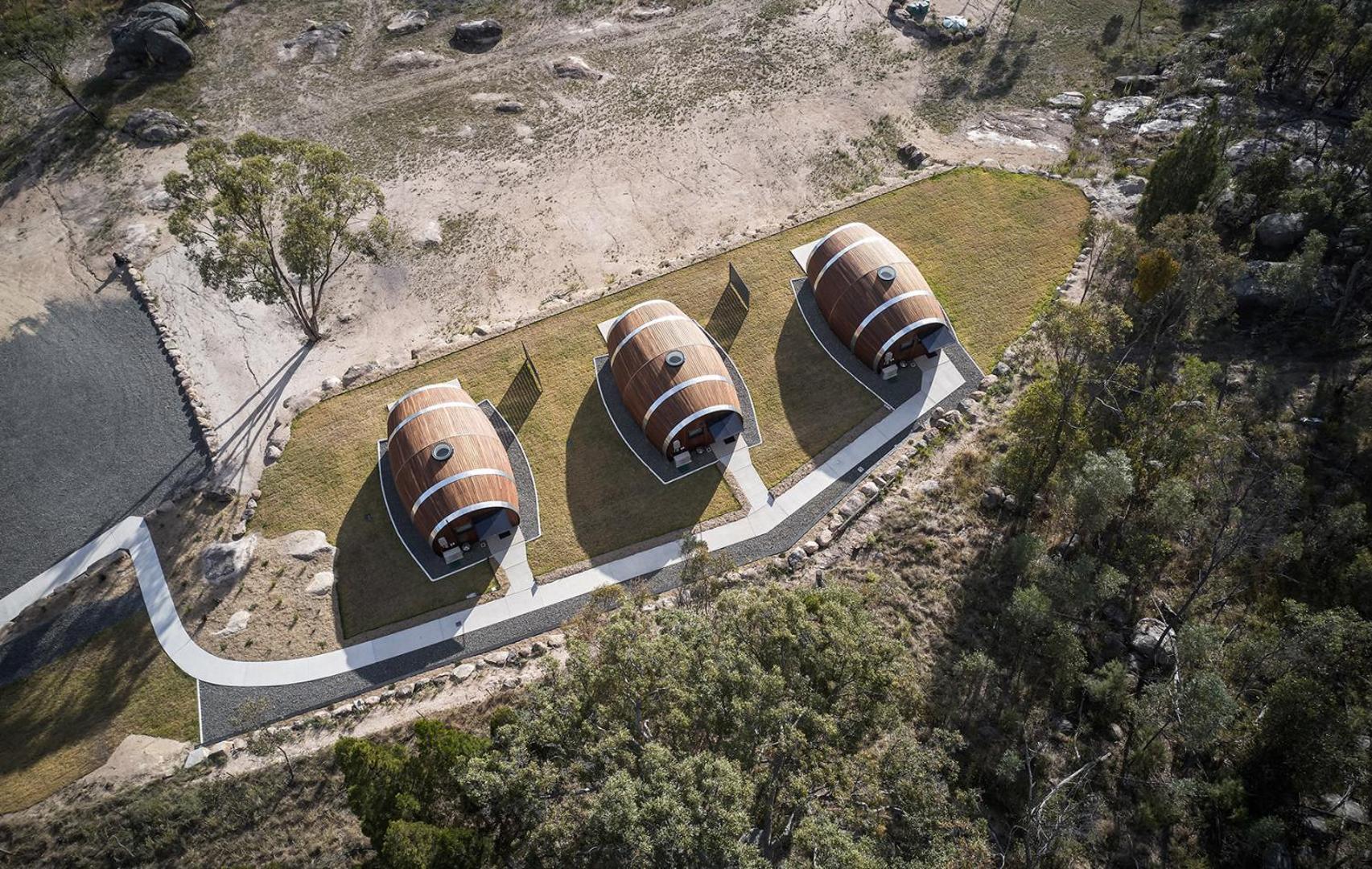 Barrel View Luxury Cabins Ballandean Extérieur photo