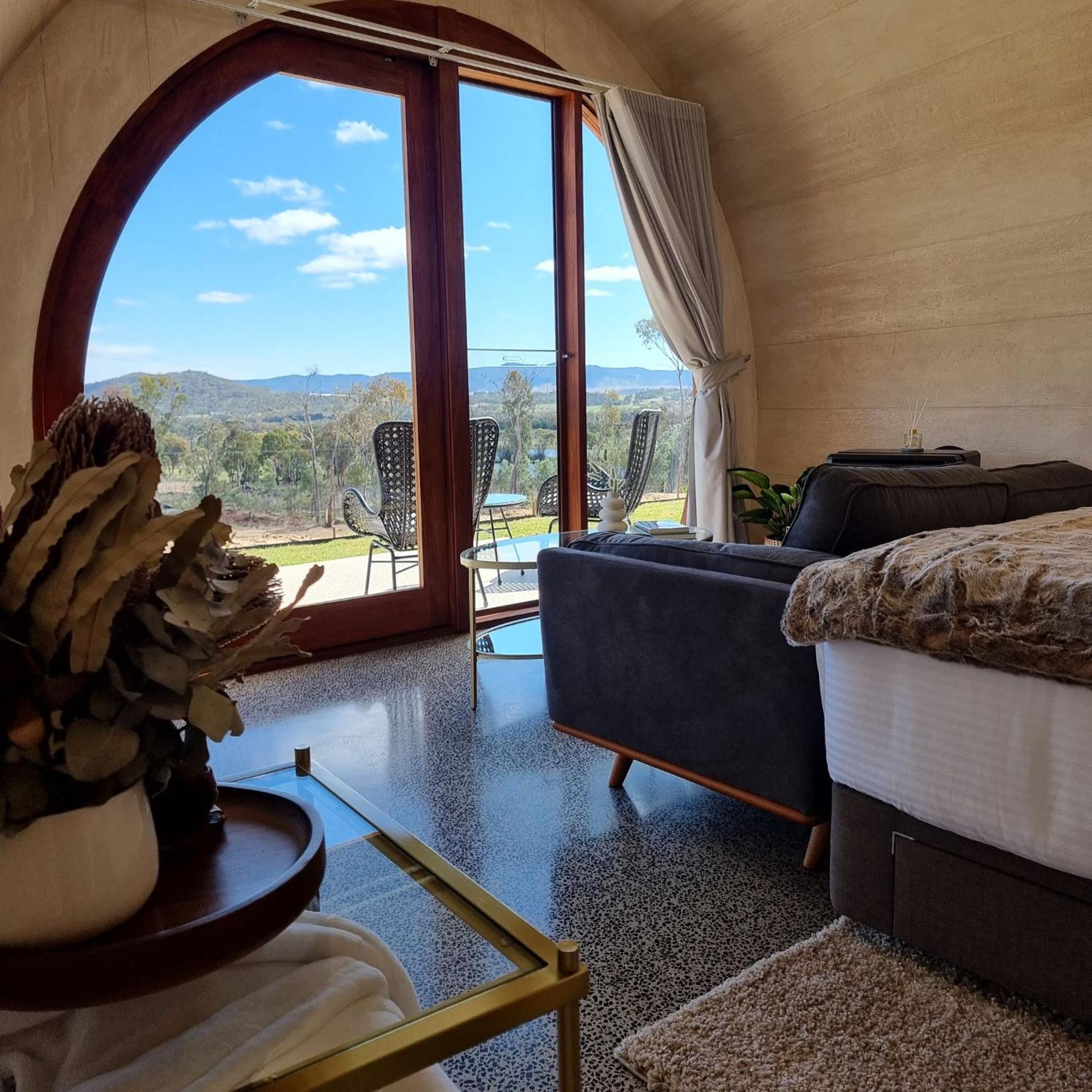 Barrel View Luxury Cabins Ballandean Extérieur photo